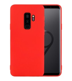 Силиконовый чехол iNavi Color Samsung Galaxy S9 Plus (Красный)