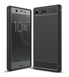 Силикон Polished Carbon Sony XZ 1 Compact (Черный)