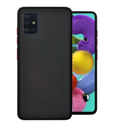 Накладка Totu Gingle Series Samsung Galaxy A51 (2020) (Чёрный)