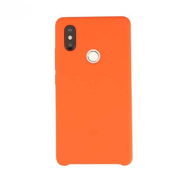 Силиконовый чехол Original Case Xiaomi Mi8 (Оранжевый)