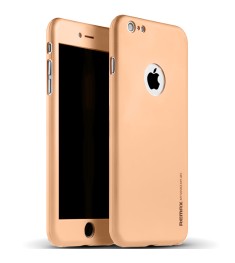 Захисне скло Apple iPhone 6 Plus / 6s Plus - Remax Slim skin 360 ° (золотий)