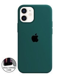 Силикон Original Round Case Apple iPhone 12 Mini (69) Atrovirens