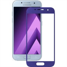Стекло 3D Samsung Galaxy A7 (2017) A720 Blue