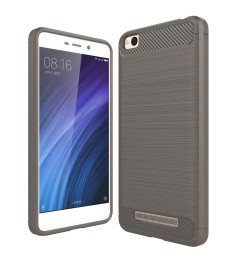 Силикон Polished Carbon Xiaomi Redmi 4a (Серый)