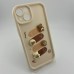 Чехол Pretty Things Case Apple iPhone 13 (White/Bear)