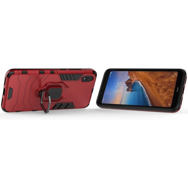 Бронь-чехол Ring Armor Case Xiaomi Redmi 7A (Красный)