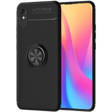 Чехол Ring Silicone Case Xiaomi Redmi 9A (Чёрный)