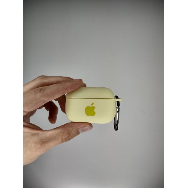 Футляр для наушников Slim Case Logo Apple AirPods Pro (Mellow Yellow)
