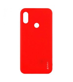 Силиконовый чехол iNavi Color Case Xiaomi Mi Play (Красный)