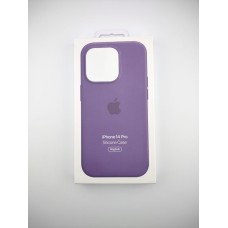 Чехол Silicone Case with MagSafe Apple iPhone 14 Pro (Iris)