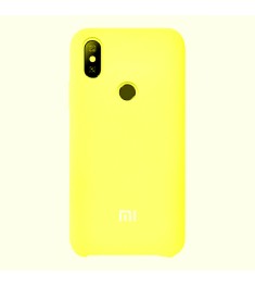 Силиконовый чехол Original Case Xiaomi Redmi Note 5 / Note 5 Pro (Жёлтый)