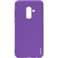 Силиконовый чехол iNavi Color Samsung Galaxy J8 (2018) J810 (фиолетовый)