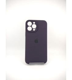 Силикон Original RoundCam Case Apple iPhone 13 Pro Max (72) Eggplant