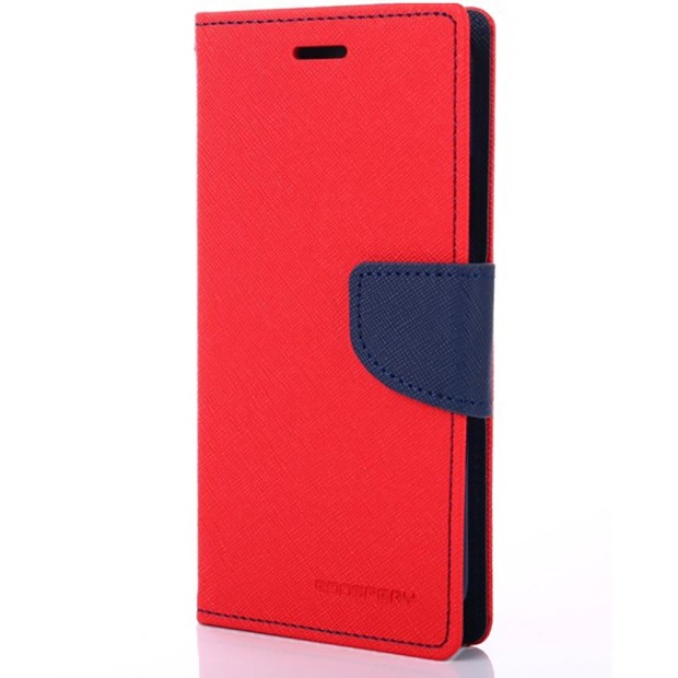 Чехол-книжка Goospery Canvas Diary Xiaomi Redmi 4 (Красный)