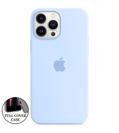 Силикон Original Round Case Apple iPhone 13 Pro Max (53) Sky Blue