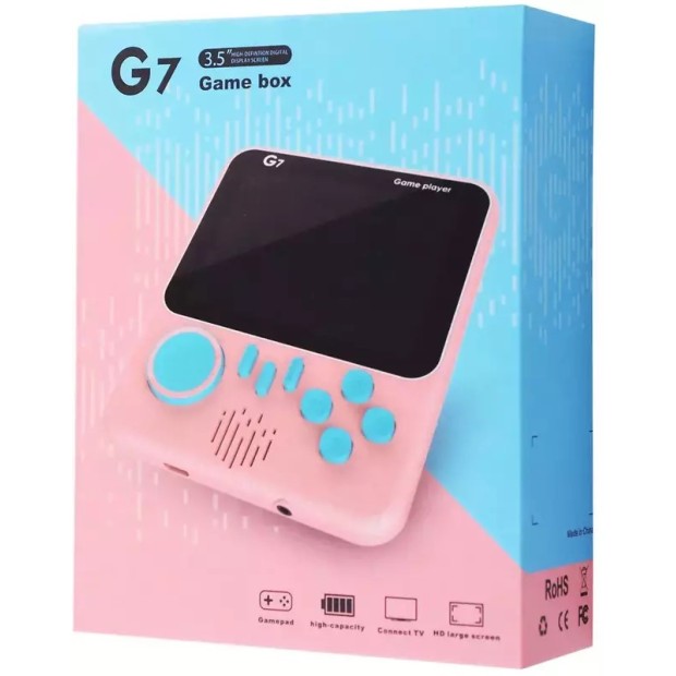 Портативная игровая консоль G7 (Pink)