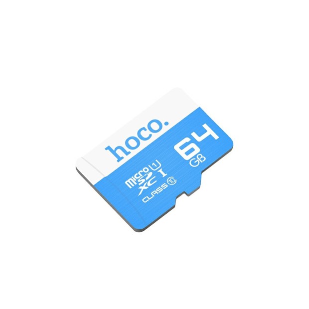Карта памяти Hoco MicroSDHC 64Gb (синий)