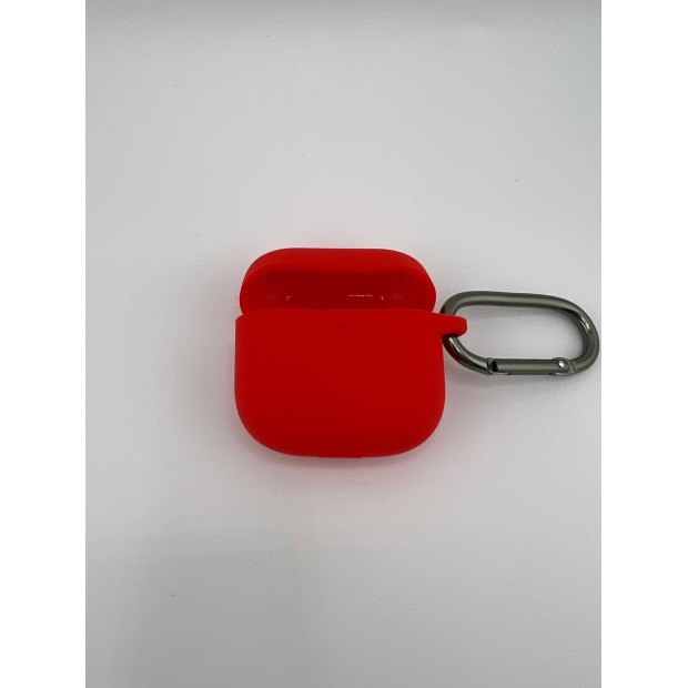 Чехол для наушников Full Silicone Case Apple AirPods 4 (05) Product RED