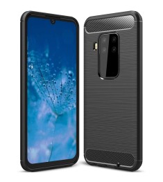 Силикон Polished Carbon Motorola Moto One Zoom (Чёрный)