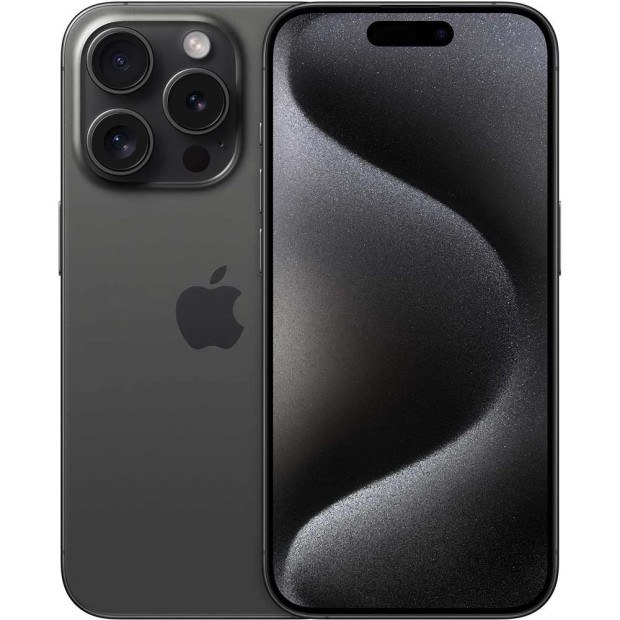 Мобильный телефон Apple iPhone 15 Pro 512Gb (Black Titanium) (Grade A) 91% Б/У