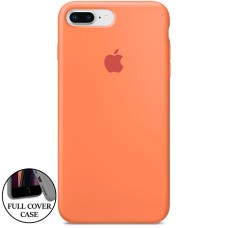 Силикон Original Round Case Apple iPhone 7 Plus / 8 Plus (11) Peach