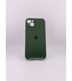 Силикон Original RoundCam Case Apple iPhone 14 Plus (73) Forest Green