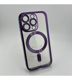 Чехол UMKU Shining with MagSafe Apple iPhone 15 Pro (Amethyst)