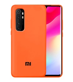 Силикон Original Case Xiaomi Mi Note 10 Lite (Оранжевый)