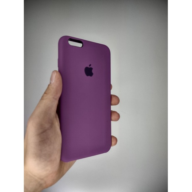 Силиконовый чехол Original Case Apple iPhone 6 Plus / 6s Plus (28) Brinjal