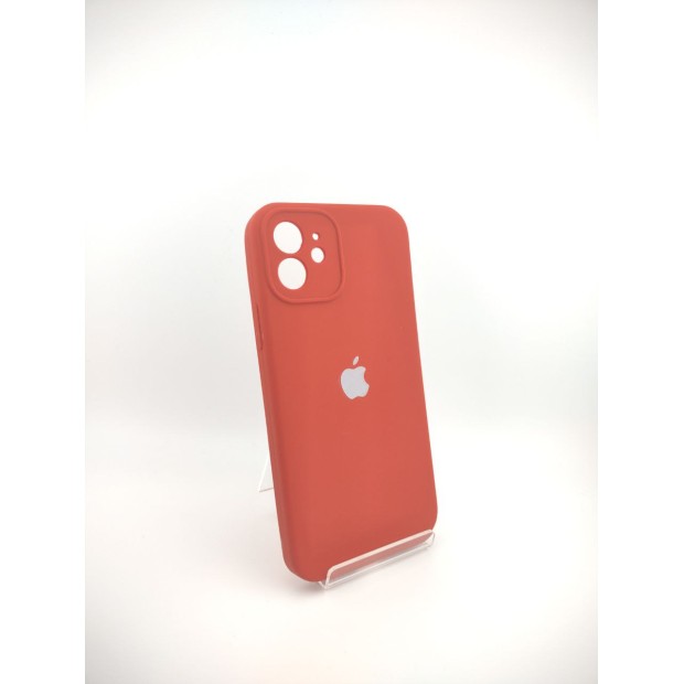Силикон Original RoundCam Case Apple iPhone 12 (Paprika)