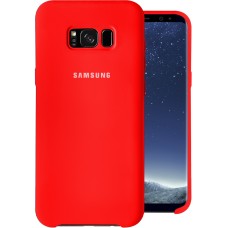 Силиконовый чехол Original Case (HQ) Samsung Galaxy S8 (Красный)