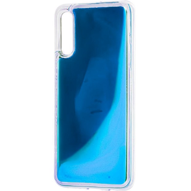 Чехол Aquarium Color Sand Samsung Galaxy A30S / A50 / A50S (Синий)