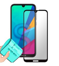 Защитное стекло 5D Ceramic Huawei Y5 (2019) / Honor 8S Black