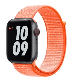 Ремешок Nylon Apple Watch 38 / 40 mm (Коралловый)