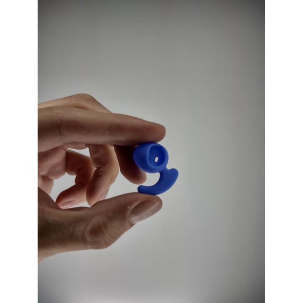 Амбушюры силиконовые для наушников Samsung спортивные (Синий)