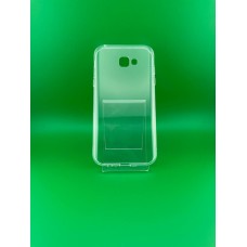 Силиконовый чехол WS Samsung Galaxy A7 (2017) A720 (Прозрачный)