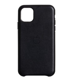 Чехол Leather Case for Apple IPhone 11 (Black)