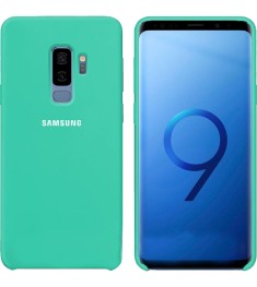 Силиконовый чехол Original Case Samsung Galaxy S9 Plus (Бирюзовый)