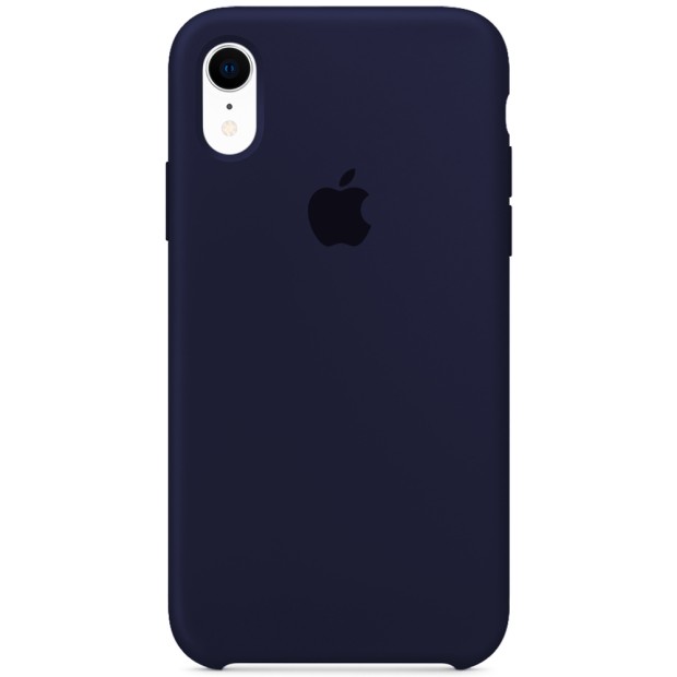 Силиконовый чехол Original Case Apple iPhone XR (09) Midnight Blue