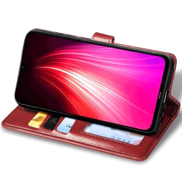 Чехол-книжка Leather Book Gallant Xiaomi Redmi Note 14 4G (Красный)