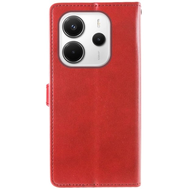 Чехол-книжка Leather Book Gallant Xiaomi Redmi Note 14 4G (Красный)