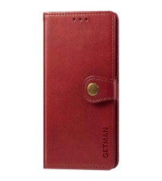 Чехол-книжка Leather Book Gallant Xiaomi Redmi Note 14 4G (Красный)