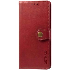 Чехол-книжка Leather Book Gallant Xiaomi Redmi Note 14 4G (Красный)