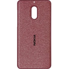 Силикон Textile Nokia 6 (Бордовый)