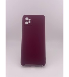 Силикон Original ShutCam Motorola Moto G32 (Бордовый)