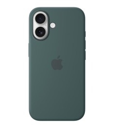 Чехол Silicone Case with MagSafe Apple iPhone 16 (Lake Green)