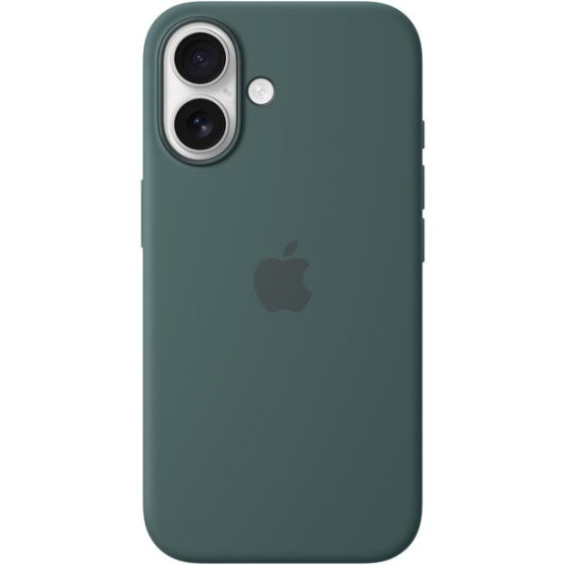 Чехол Silicone Case with MagSafe Apple iPhone 16 (Lake Green)