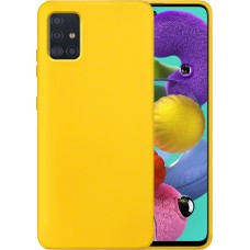 Силикон Original 360 Case Samsung Galaxy A51 (Жёлтый)