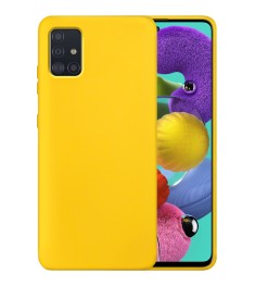 Силикон Original 360 Case Samsung Galaxy A51 (Жёлтый)