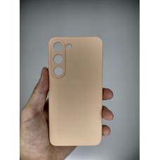 Силикон Original 360 ShutCam Case Samsung Galaxy S23 (Персиковый)